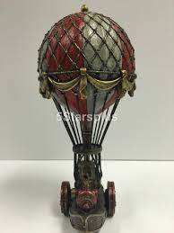 Steampunk Hot Air Balloon Statue Sculpture Figure | eBay