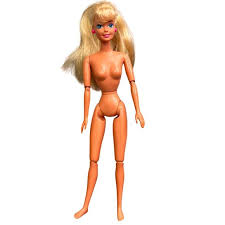 Mattel | Toys | Hot Skatin Barbie Doll 994 Pink Earrings Bend ...