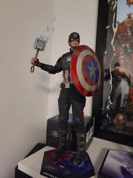 Endgame Captain America.. what a pain to get his sheild on ...