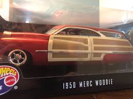1950 Merc Woodie Wagon - Hot Wheels Collectibles - 1:18 Die Cast Metal Car | eBay
