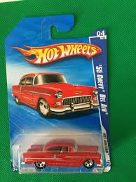 2010 Hot Wheels #162 Hot Auction 4/10 '55 CHEVY BEL AIR ...