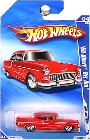 Amazon.com: Mattel Hot Wheels 2010 Hot Auction '55 Chevy Bel ...