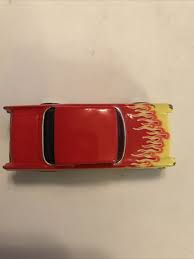 57 Chevy Hot Wheels 57 CHEVY red with flames limited | eBay