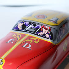Fire Chief.vintage Wind up Tin Toy Retro Collectible Car.design and Production by Saint John.gifts for Her.gift for Kids.christmas Gift Idea - Etsy