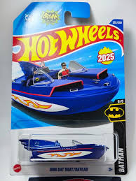 Hot Wheels NEW Case M 2025 1966 Bat Boat/Bateau (Promo ...