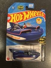2025 Hot Wheels 1966 Bat Boat Blue Batman 5/5 HYW57 232/250 ...