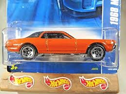 2006 Hot Wheels Collector No #182 1968 MERCURY COUGAR Orange Variant w/Chrome5Sp | eBay