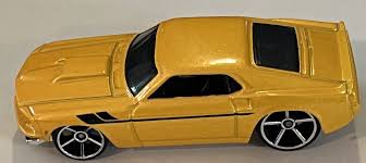 Hot Wheels New Models '69 Ford Mustang - Yellow - Loose | eBay