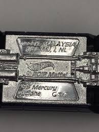 Hot Wheels 69Mercury, 67 Ford Mustang GT, 63Ford Mustang 3pc ...