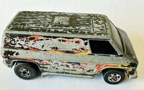 Hot Wheels Blackwall 1977 Super Van with Metal Base Heavy ...