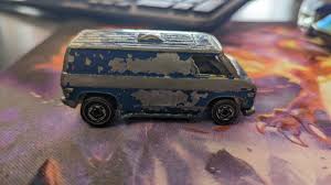 Hot Wheels Vintage Redline Cut Off Canyon Super Van Blue ...