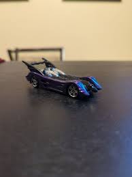 HOT WHEELS DC COMICS PURPLE & BLACK BATMOBILE DIECAST CAR ...