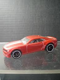 1/64 2010 CAMARO SS RED METALLIC WITH WHITE STRIPS | eBay
