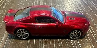 Hot Wheels '10 Ford Shelby GT500 Super Snake Maroon Loose | eBay