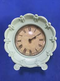 So Beautiful Mantle Clock Aqua Retro Style Hotel De Ville De ...
