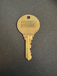 Vintage Oversized Hotel Brass Key No. 4211 - Etsy
