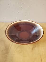 Coupe Style Brown USA Pottery Dripware Pottery 8.75 Inch ...