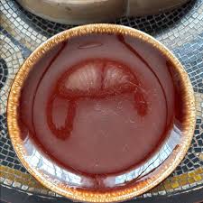 McCoy Set of 4 Antique Rustic Brown Ceramic Dinner Plates