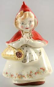 Little Red Riding Hood Cookie Jar & Lid by Hull | Replacements, Ltd.