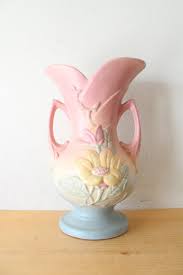 Vintage Hull Pink & Blue Magnolia Handled Vase – Jubilee Thrift