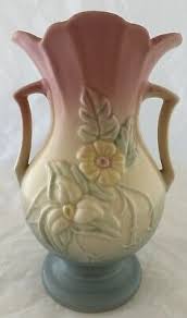 HULL POTTERY VASE # W-13 WILDFLOWER PATTERN | eBay