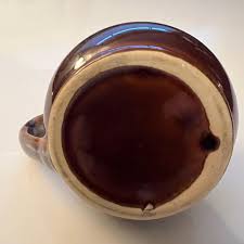 Vintage McCoy Pottery Brown Drip Syrup | Mercari