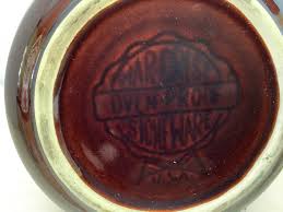 1950's Marcrest Daisy and dot stoneware carafe — White Pine ...