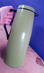 Vintage Vacuum Thermos Jug. Green. Stylish and Very Practical. - Etsy New Zealand