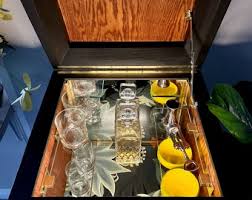 SOLD** · Vintage Phonograph Cabinet- One of a Kind Art Deco Bar or Drinks Cabinet - Etsy