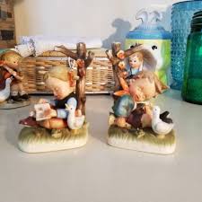 Vintage Erich Stauffer Figurine Set: Boy & Girl Sleeping ...