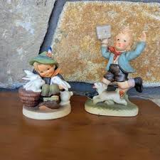 Napcoware Boy & His Dog & Hummel West Germany Playmates (FR ...