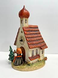 VINTAGE TMK6 #442 GOEBEL HUMMEL "CHAPEL TIME CLOCK THE LOVE LIVES ON SIGNED 86 | eBay