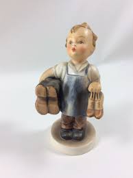 Vintage Hummel Goebel Germany Porcelain Figurine 143/0 Boots ...