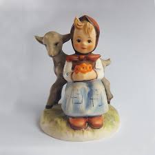Genuine Vintage Hummel Goebel Figurine Good Friends Girl ...