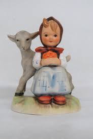 Hummel Goebel 182 Good Friends Girl With Lamb W Germany ...
