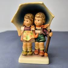 Vintage Goebel Hummel Figurine # 71 2/0 Stormy Weather- Germany Collectible Porcelain Figurines Gift Idea- Vintage Porcelain Art Hummel Gift - Etsy