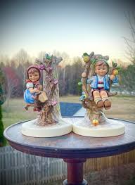 Hummel Candlesticks Apple Tree Boy & Girl, Large, TMK-6 ...