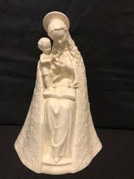 Vintage Hummel Goebel Flower Madonna and Child Ivory 8" Tall | eBay Australia