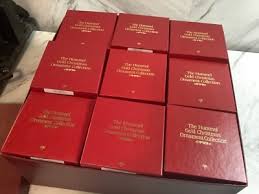 The Hummel Gold Christmas Ornament Collection Set of 36 Box ...