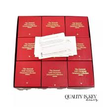 The Hummel Gold Christmas Ornament Collection Box Set of 36 ...