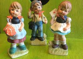 Vintage Hummel Style Figurines - Set of 3 - Collectible ...