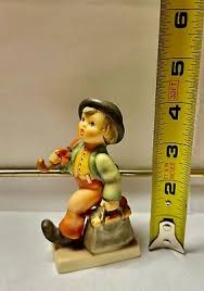 Hummel Goebel "Merry Wanderer" Boy Walking Suitcase ...
