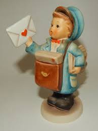 Goebel Hummel Germany "Postman" Little Boy Delivering ...