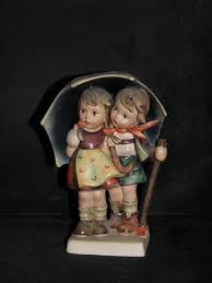 Goebel Hummel , Hum 71 "Unter einem Dach", FM1, Kronen-Bodenstempel | eBay