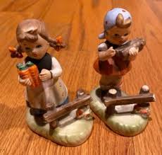 Vintage Figurines Boy & Girl with Ducks Dutch | Mercari