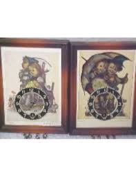 4 HUMMEL Keywind Wall Clocks Pendulum Western Germany - D & J's Antiques and Things