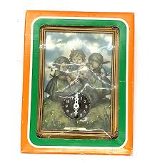 Hummel Clock Princess Art Wind Up Pendulum Wall Clock Germany NEW | eBay