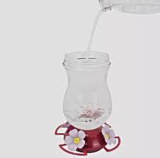 Perky-Pet Top Fill Glass Hummingbird Feeder - 24 oz Capacity ...