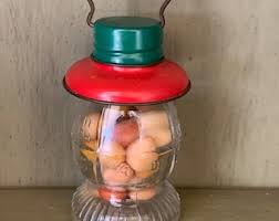 Vintage Lantern Candy Container - Etsy