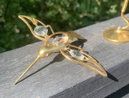 KG & C Crystal Creations Austrian 24k Gold Plated ...